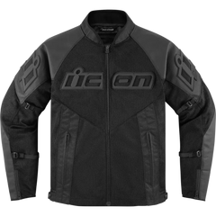 ICON Mesh AF* Leather Jacket - Black - 2XL 2810-3901