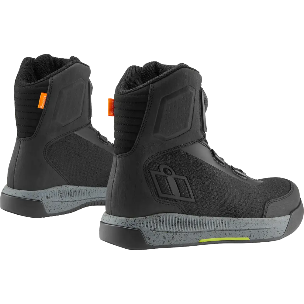 ICON Overlord* Vented CE Boots - Black - Size 8 3403-1257
