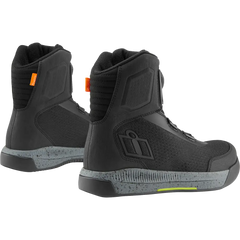 ICON Overlord* Vented CE Boots - Black - Size 8 3403-1257