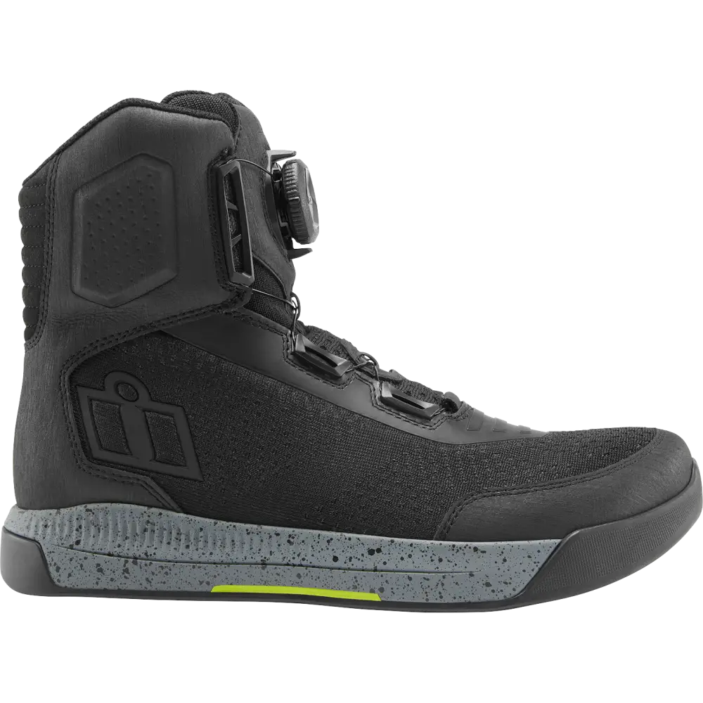 ICON Overlord* Vented CE Boots - Black - Size 8 3403-1257