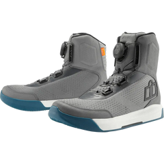 ICON Overlord* Vented CE Boots - Gray - Size 10.5 3403-1274