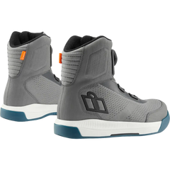 ICON Overlord* Vented CE Boots - Gray - Size 7 3403-1268