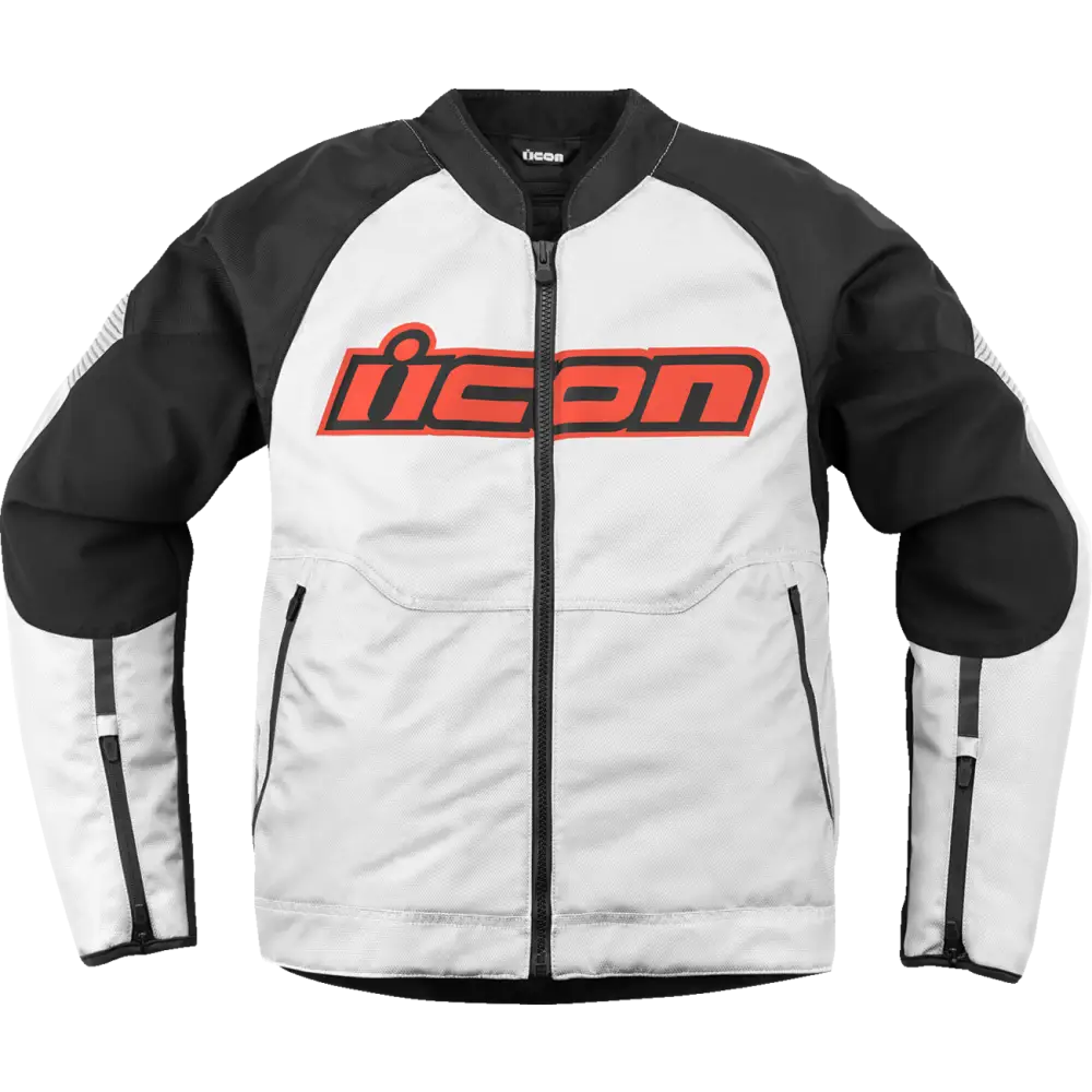 ICON Overlord3* Jacket - White - Medium 2820-6694