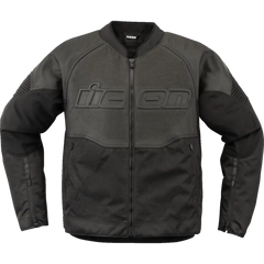ICON Overlord3* Leather Jacket - Black - 2XL 2810-4116