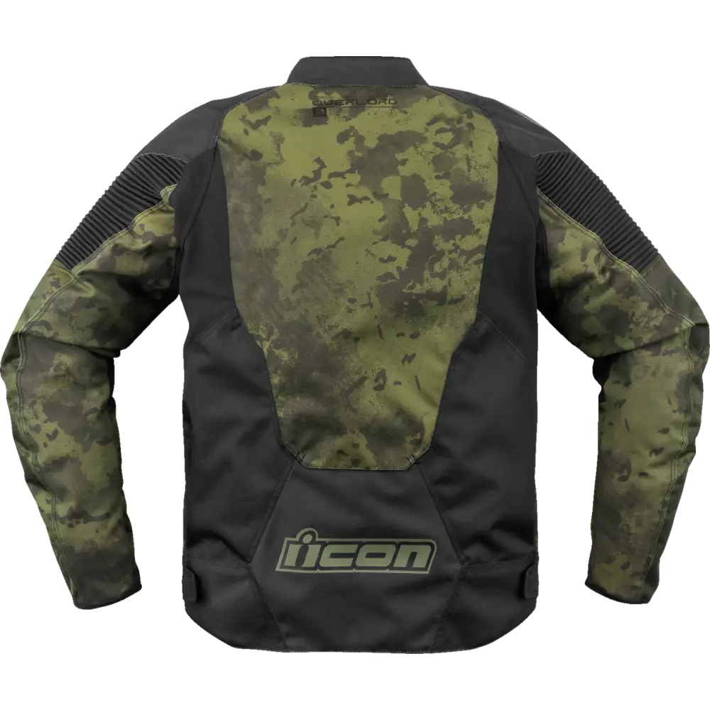 ICON Overlord3* Magnacross Jacket - Green - Large 2820-6720