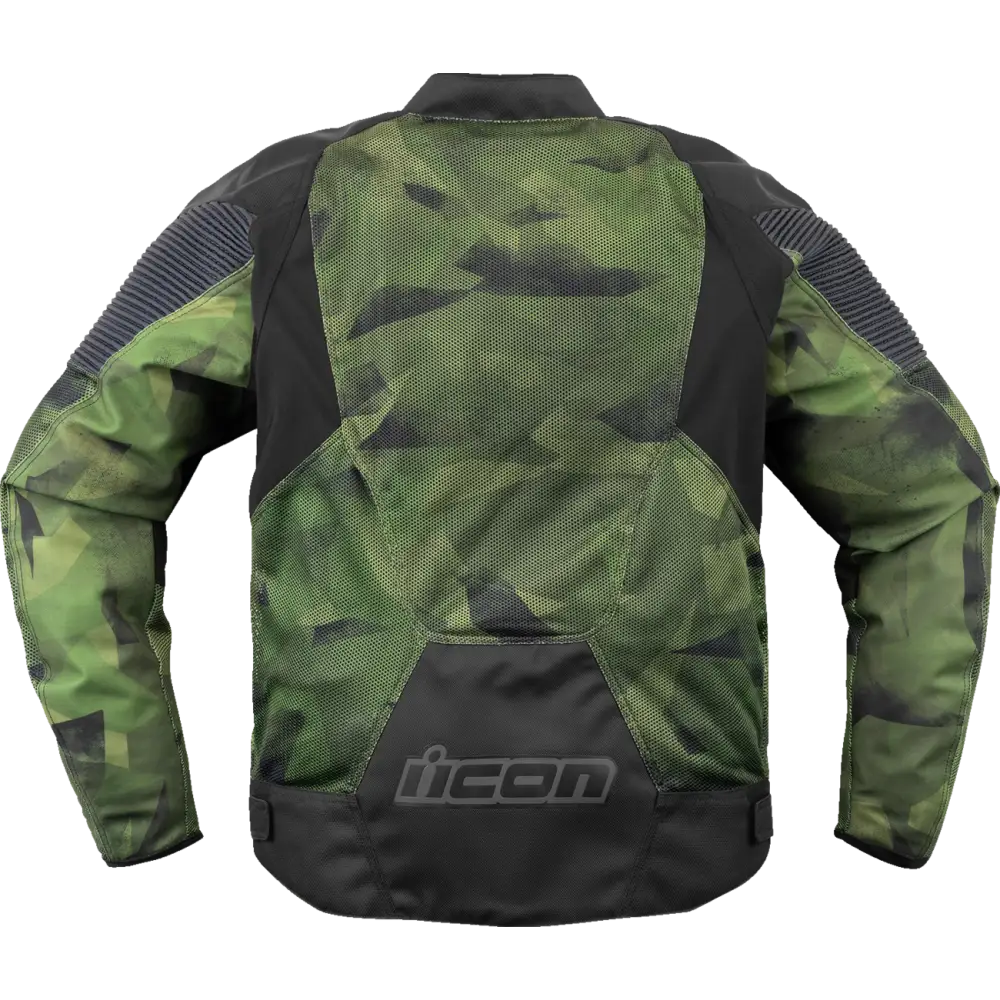 ICON Overlord3 Mesh* Camo Jacket - Green - 2XL 2820-6710