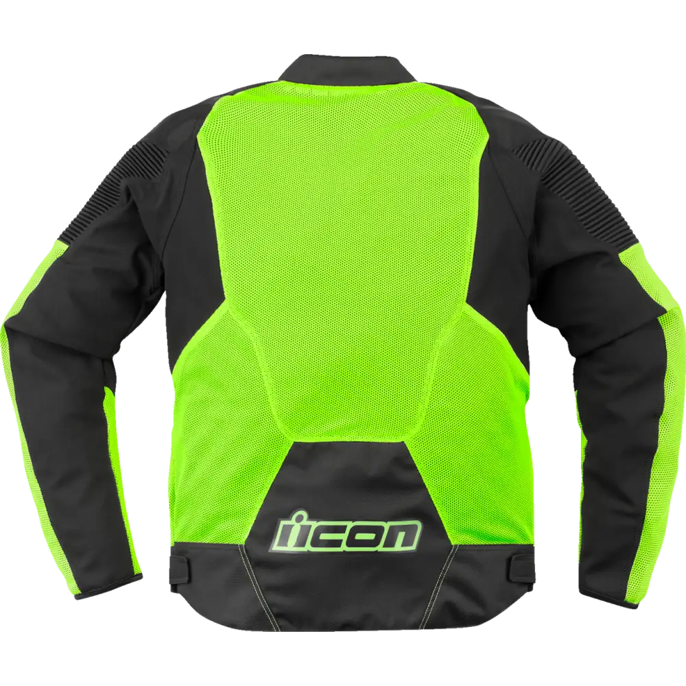 ICON Overlord3 Mesh* Jacket - Hi-Viz Yellow - Small 2820-6748