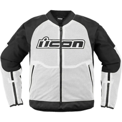 ICON Overlord3 Mesh* Jacket - White - Large 2820-6738