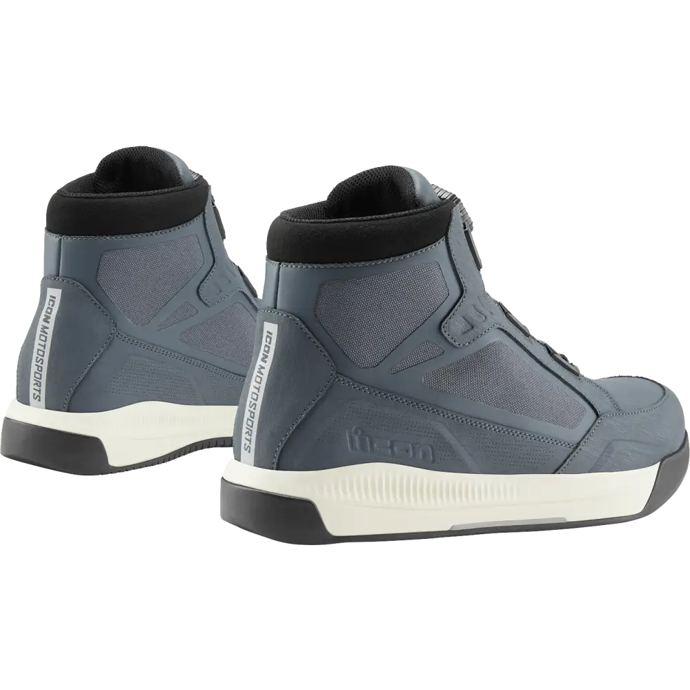 ICON Patrol 3* Waterproof Boots - Grey - Size 7 3403-1292