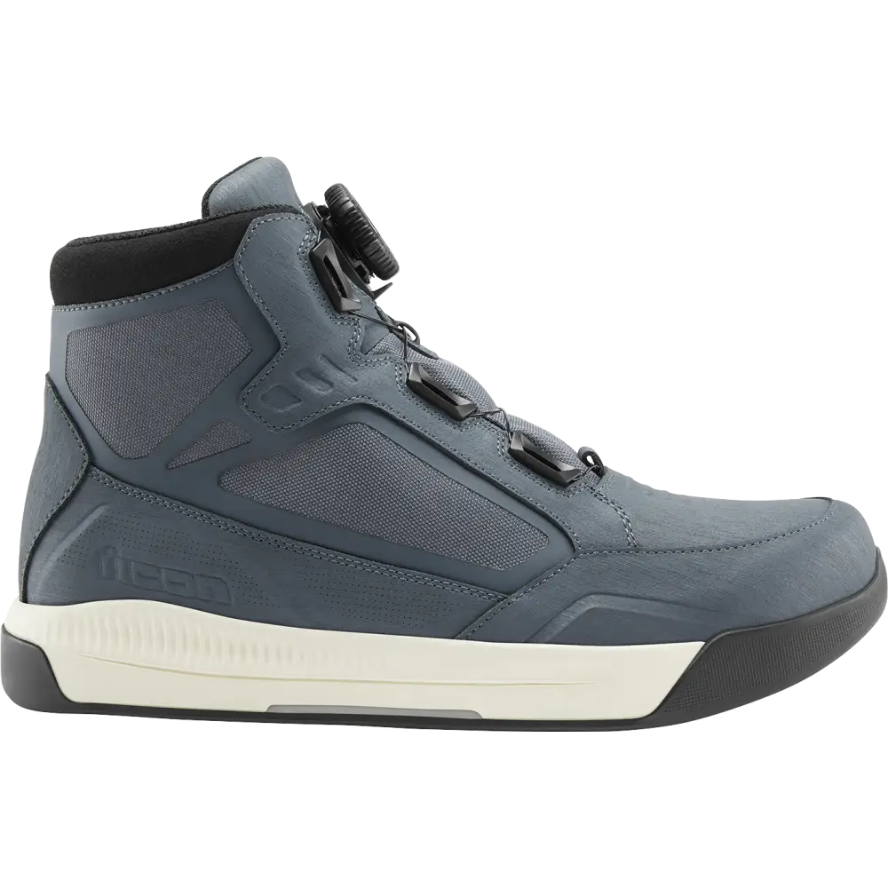 ICON Patrol 3* Waterproof Boots - Grey - Size 7 3403-1292