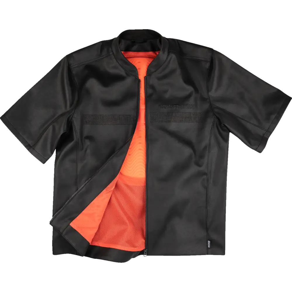 ICON Short Track* Jacket - Short-Sleeve - Black - Large 2820-6763
