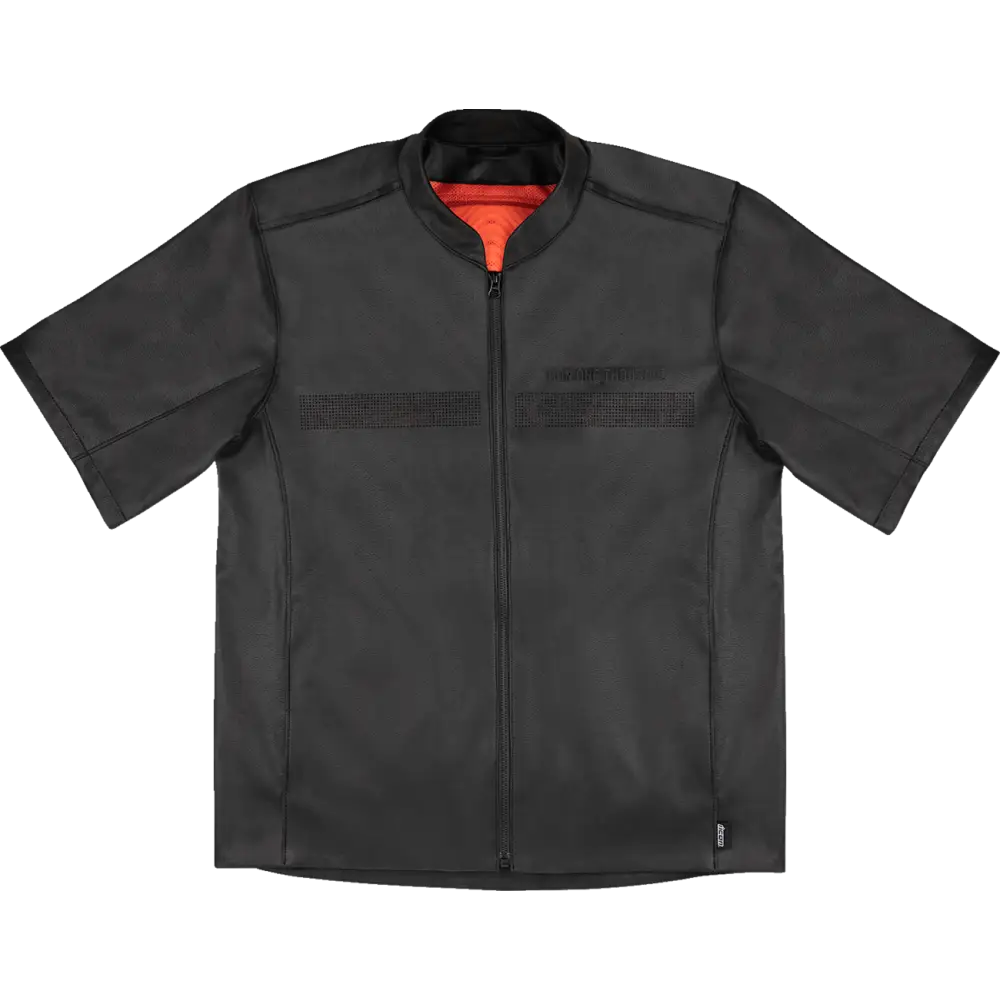ICON Short Track* Jacket - Short-Sleeve - Black - Small 2820-6761