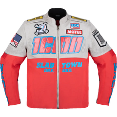 ICON Slabtown Intercept 84* Jacket - Red - Small 2820-6980