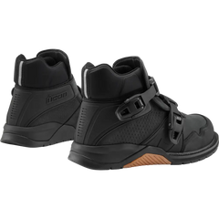 ICON Slabtown Waterproof Boots - Black - Size 8 3403-1305