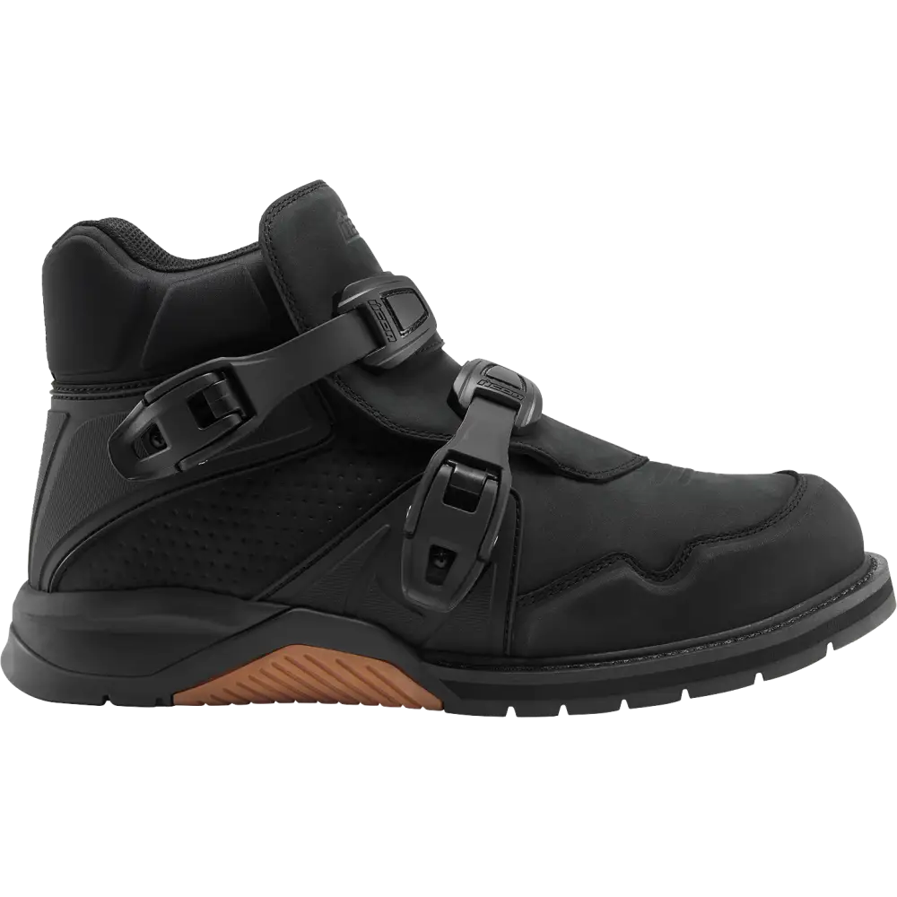 ICON Slabtown Waterproof Boots - Black - Size 9 3403-1307