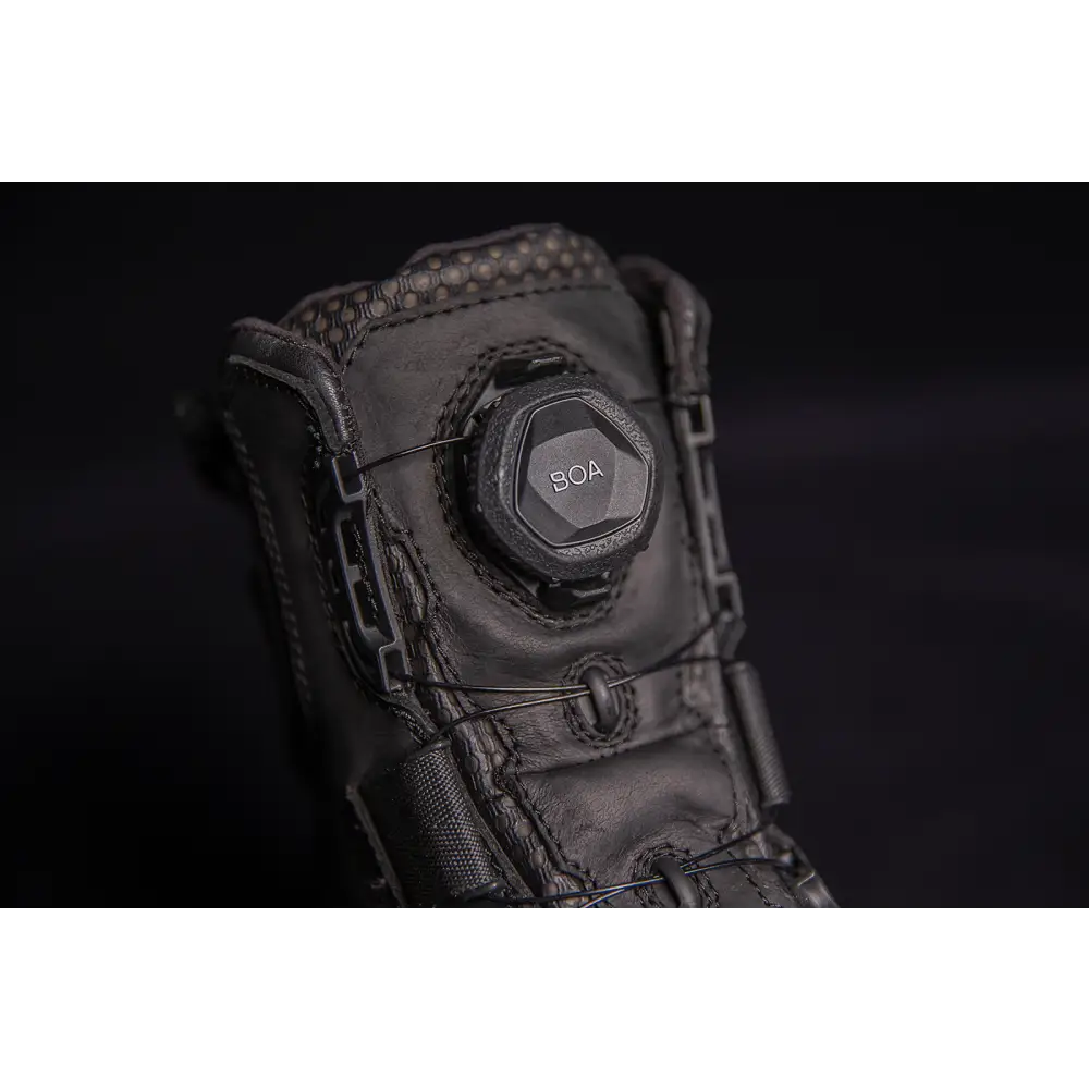 ICON Stormhawk Boots - Black - Size 8 3403-1150