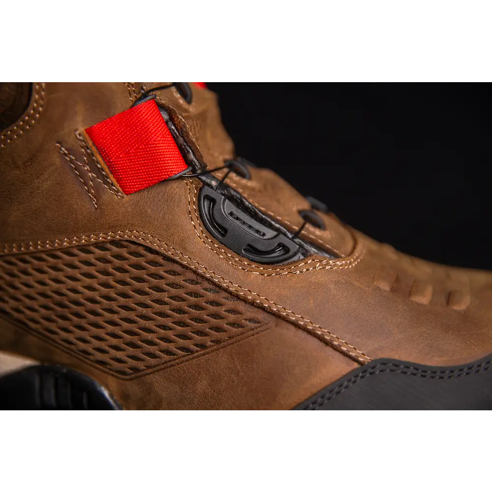 ICON Stormhawk Boots - Brown - Size 8 3403-1162