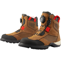 ICON Stormhawk Boots - Brown - Size 8 3403-1162