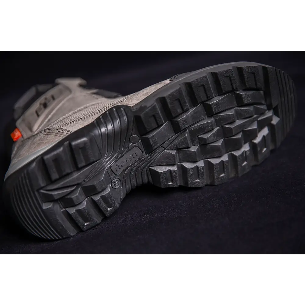 ICON Stormhawk Boots - Gray - Size 11 3403-1180