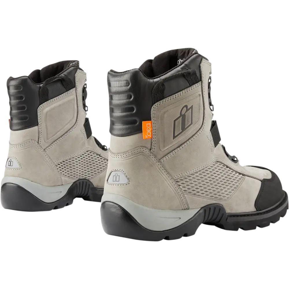 ICON Stormhawk Boots - Gray - Size 14 3403-1184