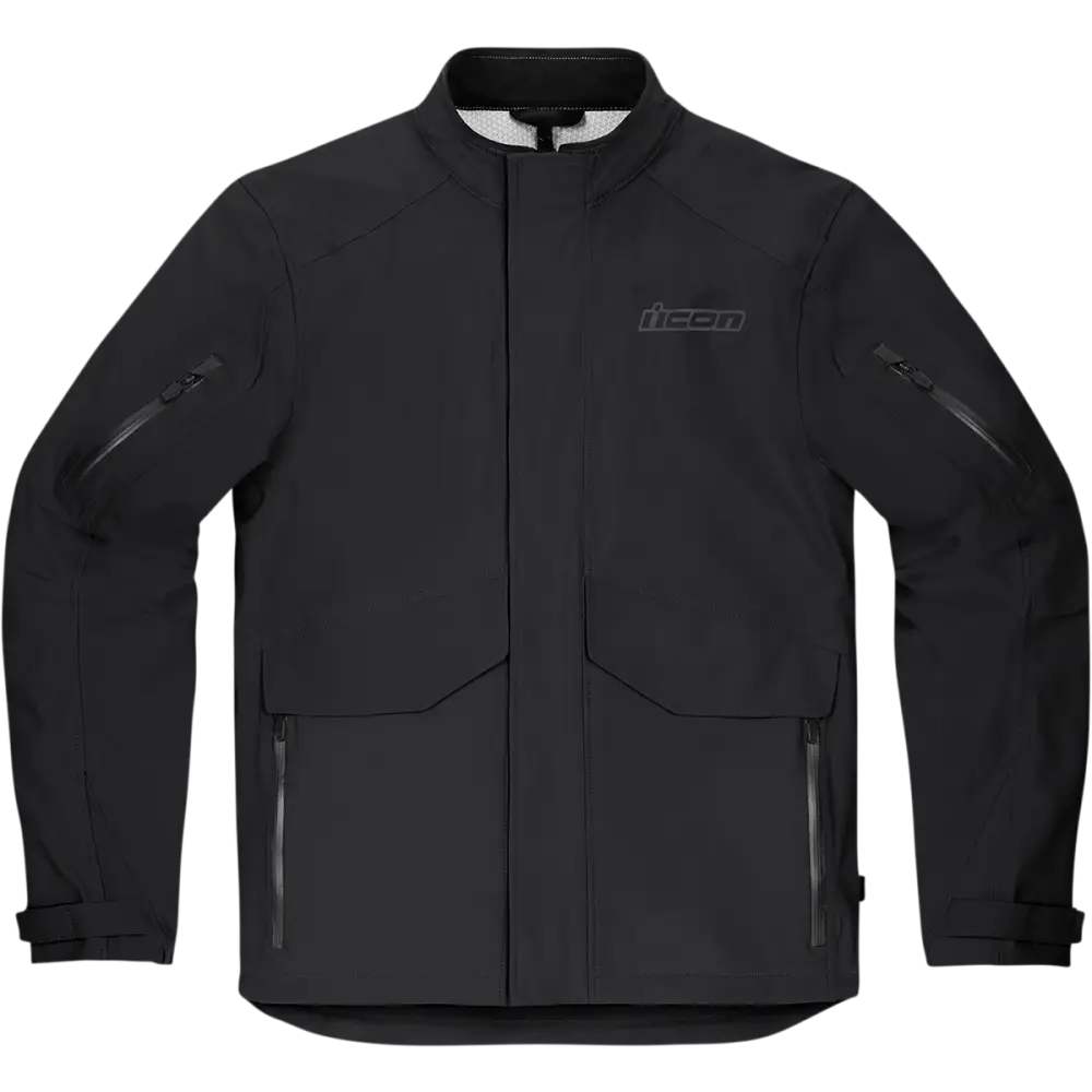 ICON Stormhawk Jacket CE - Black - Medium 2820-5348