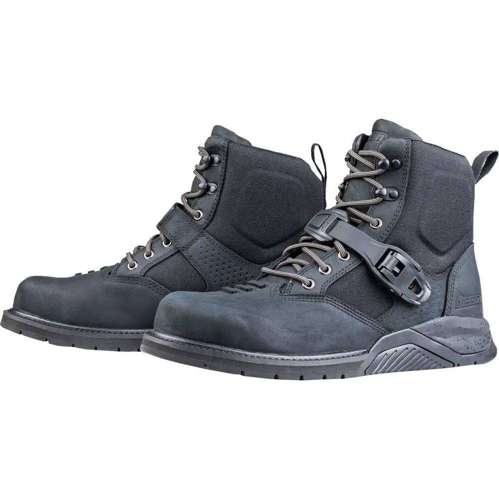 ICON Superduty6 Safety Toe Boots - Black - US 13 3403-1386