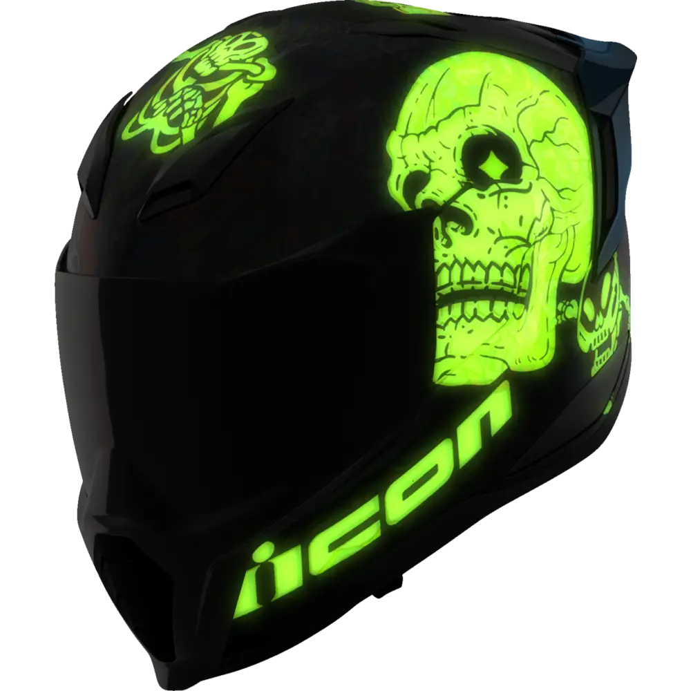 ICON Ultraflite Helmet - Doodle 3 - MIPS? - Blue - Medium 0101-18063