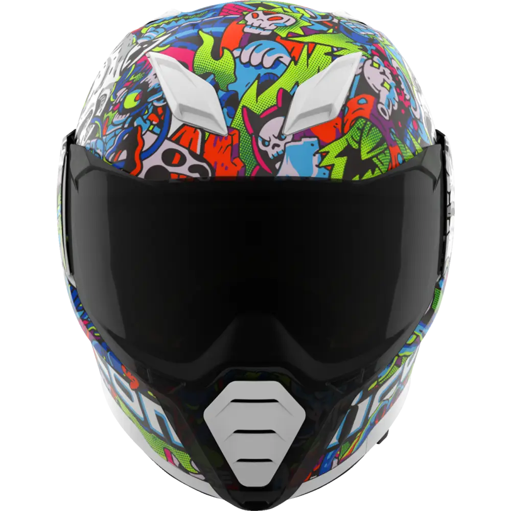 ICON Ultraflite Helmet - Doodle 3 - MIPS? - Blue - Medium 0101-18063