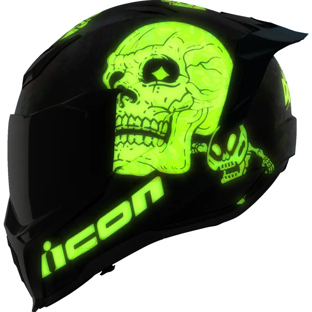 ICON Ultraflite Helmet - Doodle 3 - MIPS? - Blue - Medium 0101-18063