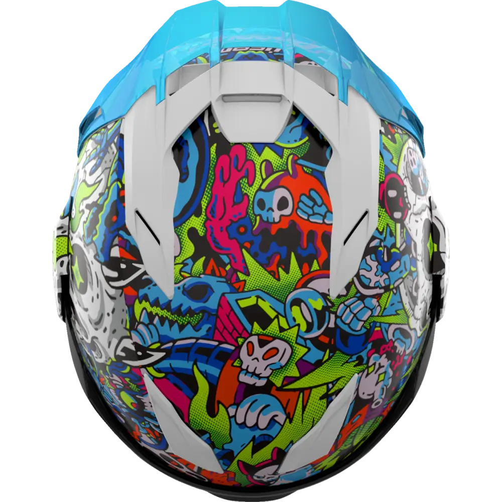 ICON Ultraflite Helmet - Doodle 3 - MIPS? - Blue - Small 0101-17979