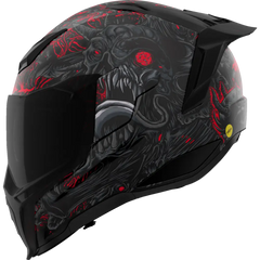 ICON Ultraflite Helmet - Misanthrope - MIPS? - Black - XS 0101-17923