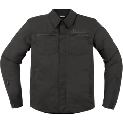 ICON Upstate Canvas CE Jacket - Black - XL 2820-6238