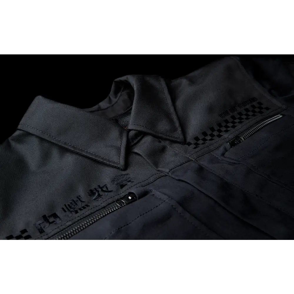 ICON Upstate Canvas National Jacket - Black - 2XL 2820-6564