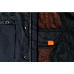 ICON Upstate Canvas National Jacket - Black - Small 2820-6560