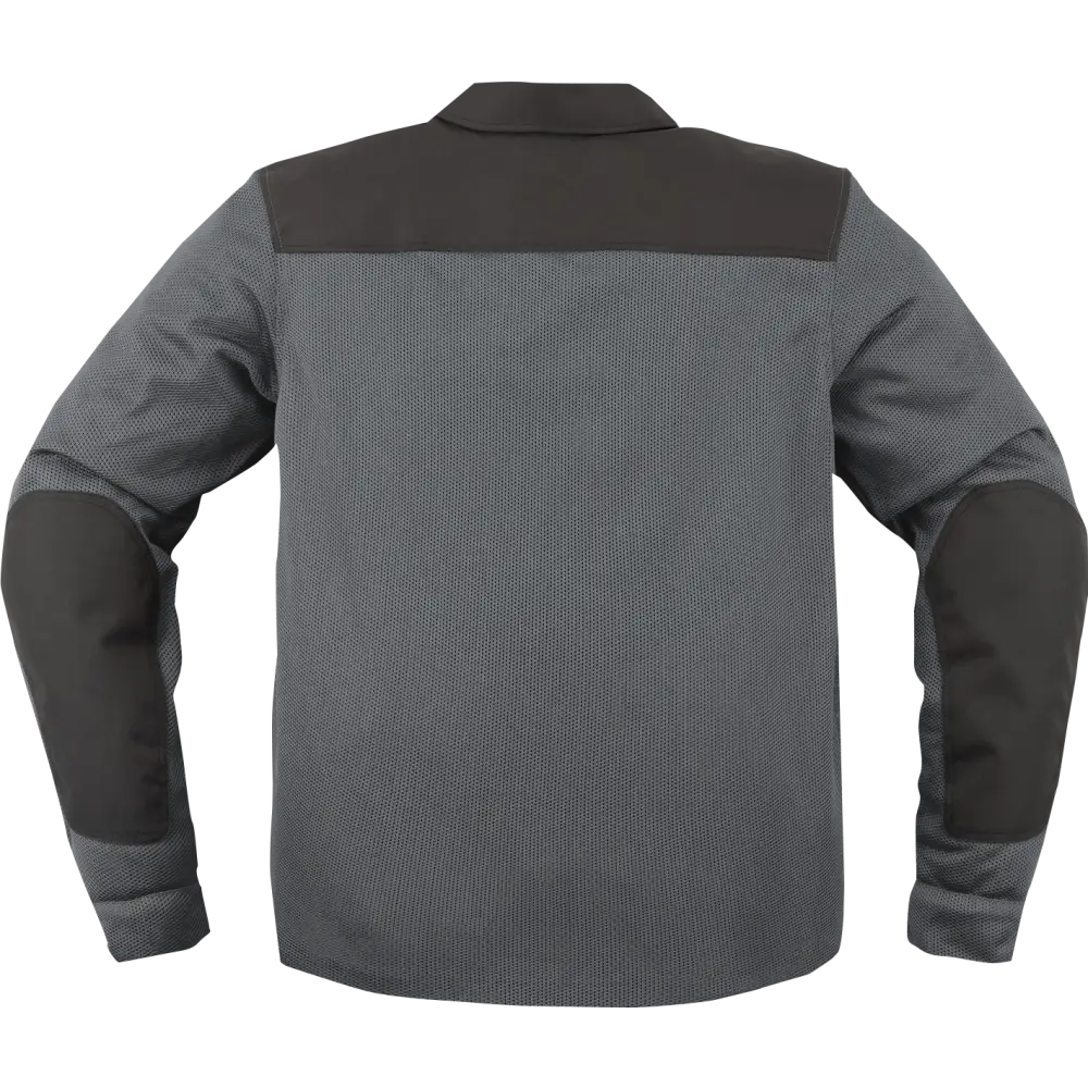ICON Upstate Mesh CE Jacket - Gray - Medium 2820-6224
