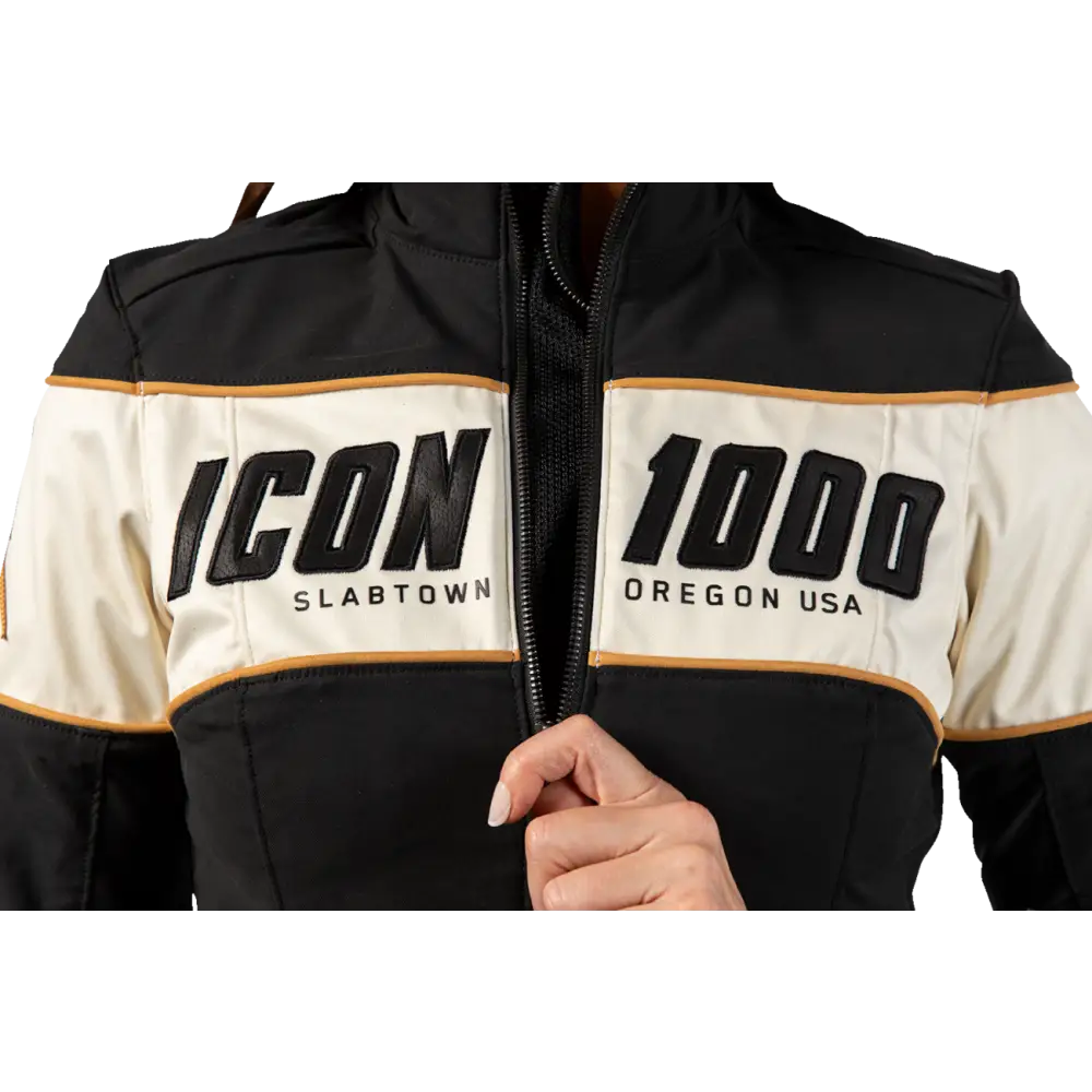 ICON Women's Hella 4* Jacket - Black - Large 2822-1679