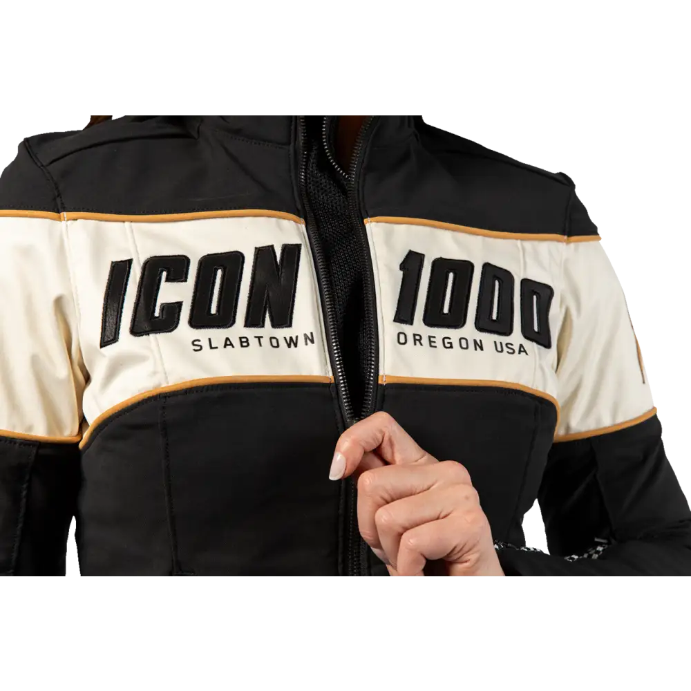 ICON Women's Hella 4* Jacket - Black - Large 2822-1679