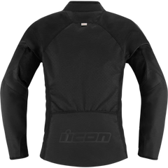ICON Women's Hooligan* CE Jacket - Black - XL 2822-1480