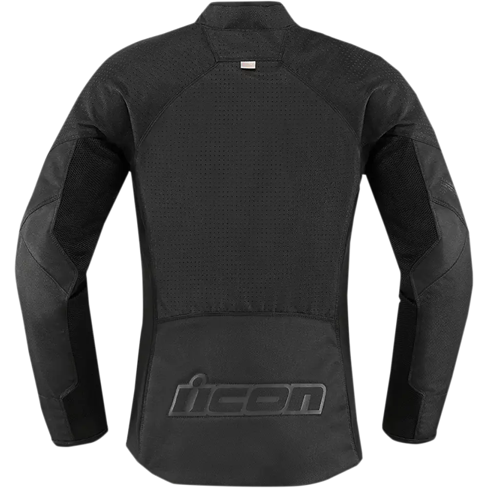 ICON Women's Hooligan Perf Jacket - Stealth - Large 2822-1332