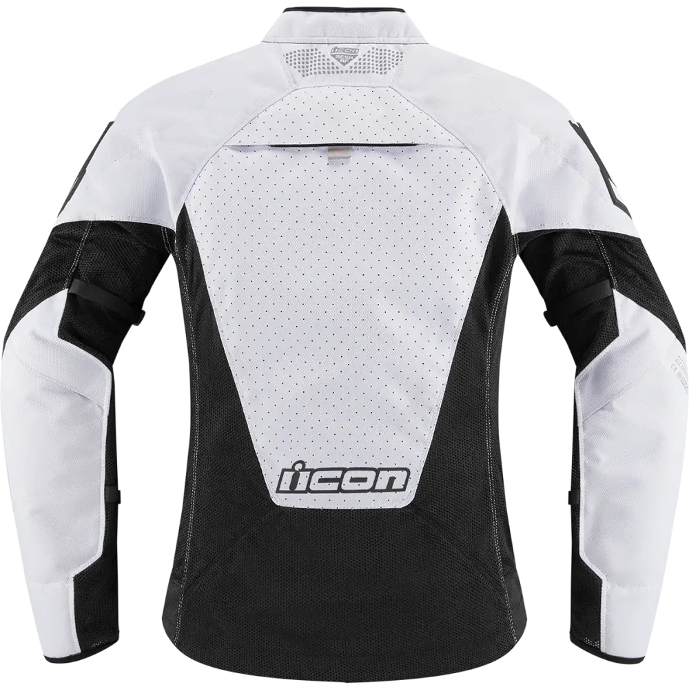 ICON Women's Mesh* AF Jacket - White/Black - XL 2822-1494