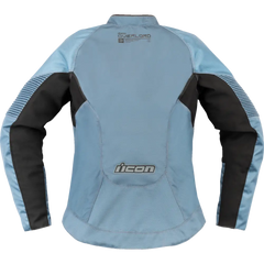 ICON Women's Overlord3* Jacket - Blue - 2XL 28221602
