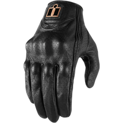 ICON Women's Pursuit Classic* Perforated Gloves - Black - 2XL 3302-0804
