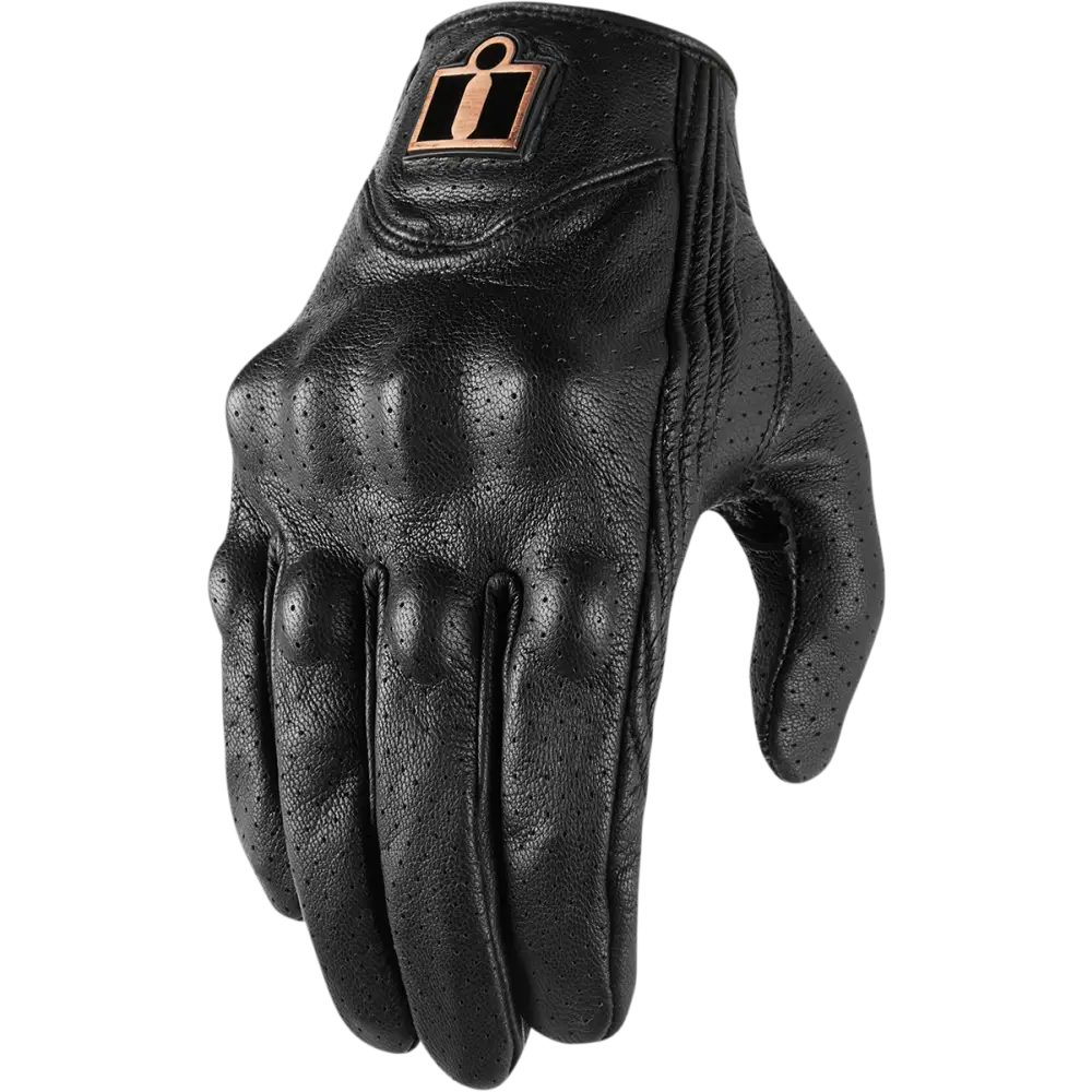 ICON Women's Pursuit Classic* Perforated Gloves - Black - Small 3302-0800