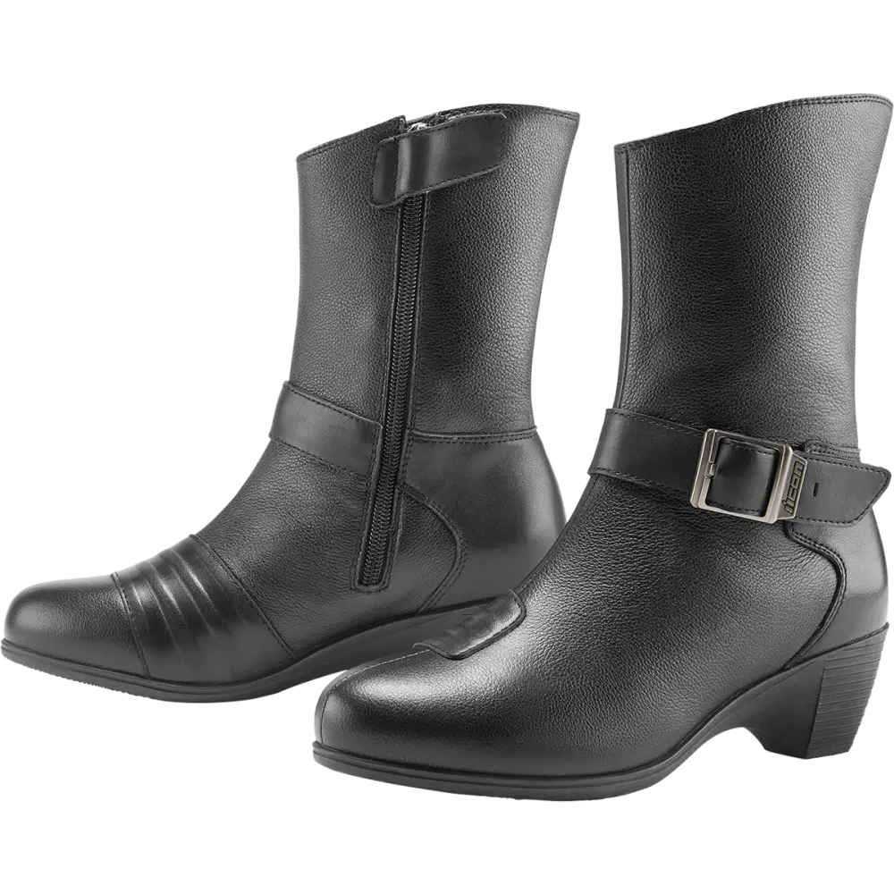 ICON Women's Tuscadero* Boots - Black - US 7.5 3403-1190