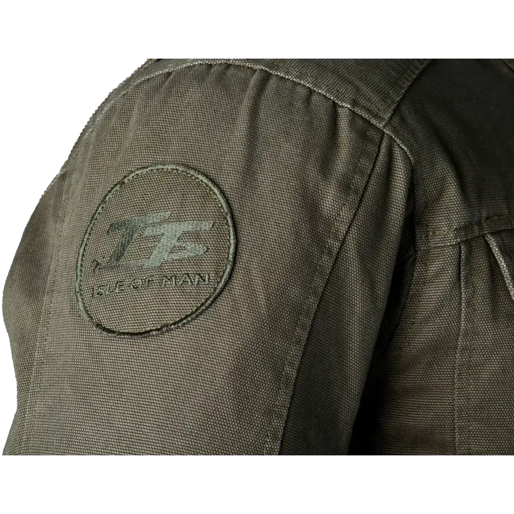 Iom Tt Crosby 2 Ce Jacket Olive Textile Sm