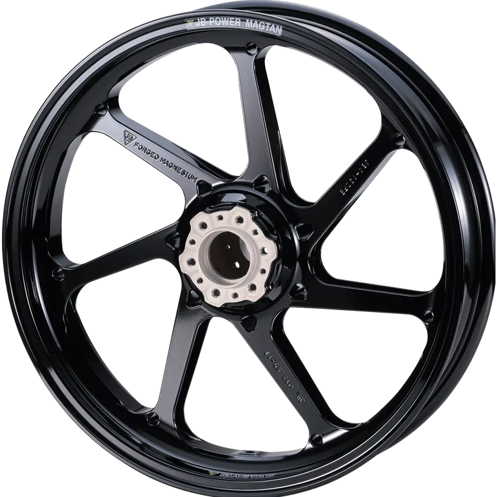 JB-Power Magtan Wheels | JB4 | GSXR 1000 09-16 | Forged Magnesium Wheels - Galaxy Black - motorcycle wheels