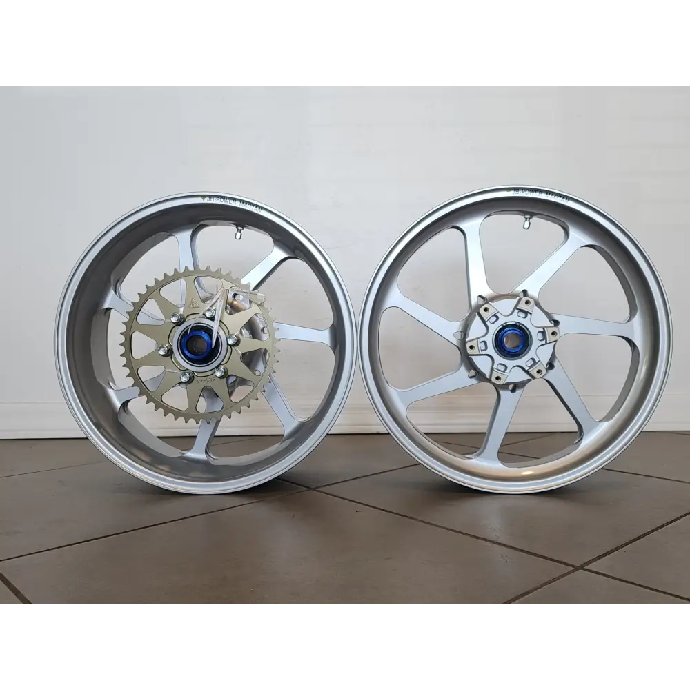 JB-Power Magtan Wheels | JB4 | GSXR 1000 09-16 | Forged Magnesium Wheels - Silver Surfer - motorcycle wheels