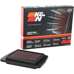 K & N OE Replacement High-Flow Air Filter - Yamaha YA-1818