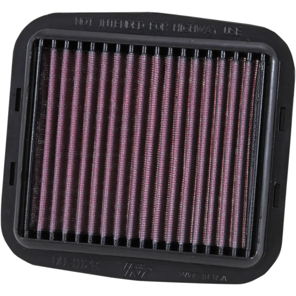 K & N Sportbike Race-Spec High-Flow Air Filter - Ducati DU-1112R