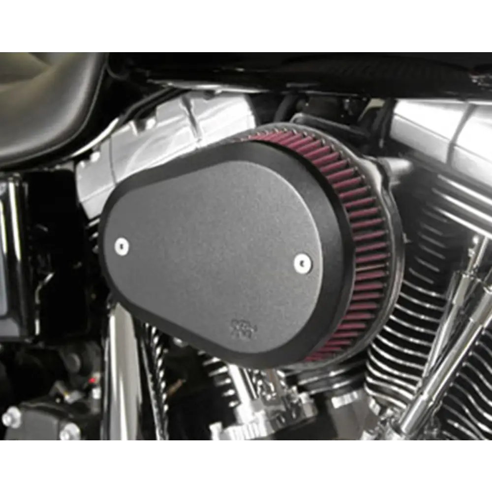 K & N Street Metal Air Intake Kit - Flare - Black - Twin Cam RK-3932B